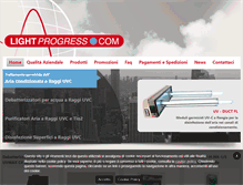 Tablet Screenshot of lightprogress-shop.com